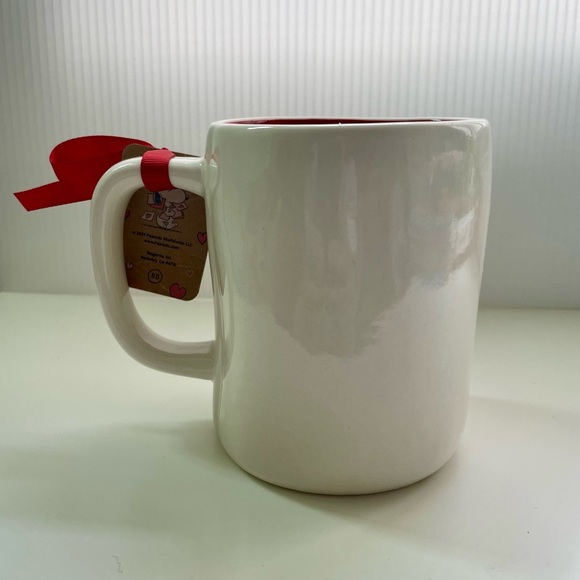 Rae Dunn x Peanuts Snoopy LOVED Mug NEW - Picture 2 of 6